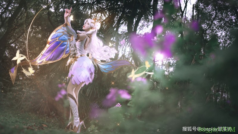 cos：王者荣耀貂蝉仲夏夜之梦cos正片@露兒大魔王