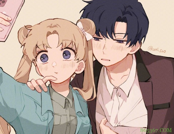 画师分享动漫中的那些超甜情侣，看他们秀恩爱比自己都甜蜜