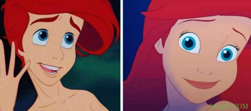 迪士尼公主被P成短发，灰姑娘还挺帅，木兰看着太奇怪了