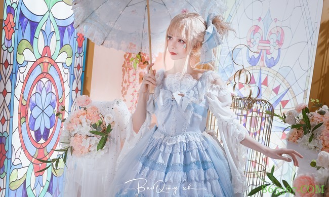 Lolita装扮，美如画，甜如糖