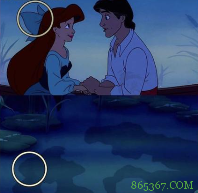 网友分享迪士尼的彩蛋和穿帮，乐佩乱入冰雪奇缘？