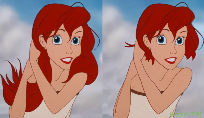 迪士尼公主变短发，乐佩看着有点怪，艾莎看着好帅