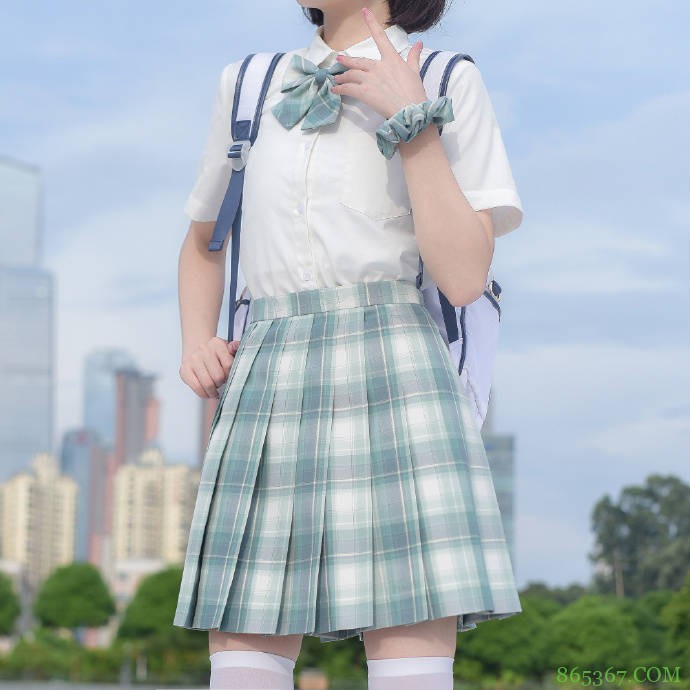 jk少女,一款清新的森间松格裙