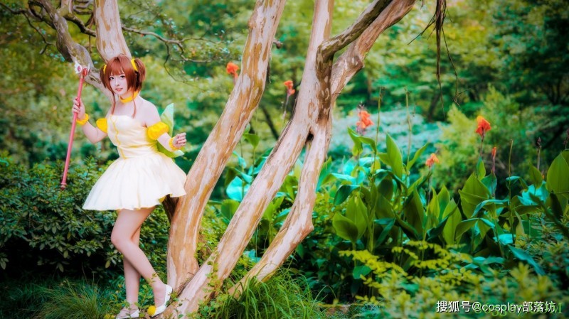 cos：魔卡少女樱木之本樱cos正片@木之本若