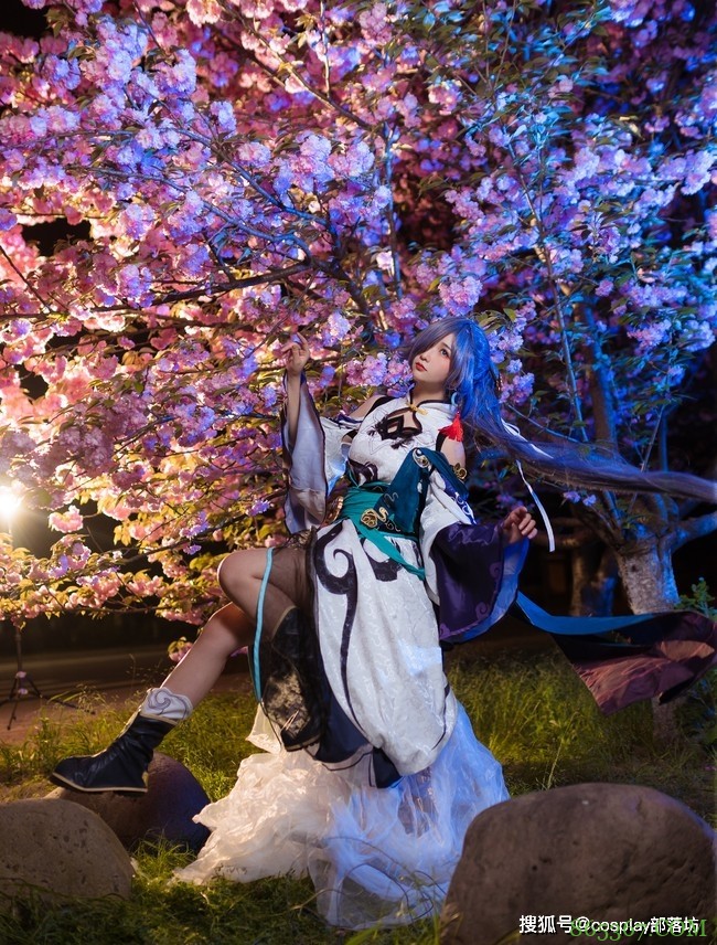 cos：崩坏3云墨丹心符华cos正片@绫Aya