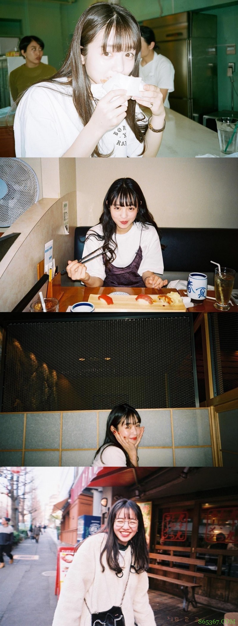 横田真悠 胶片日常合集 可爱的女孩纸 