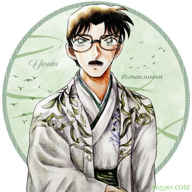 古风版的名侦探柯南太帅了，兰哀都好可爱，脑补一出古装悬疑大戏