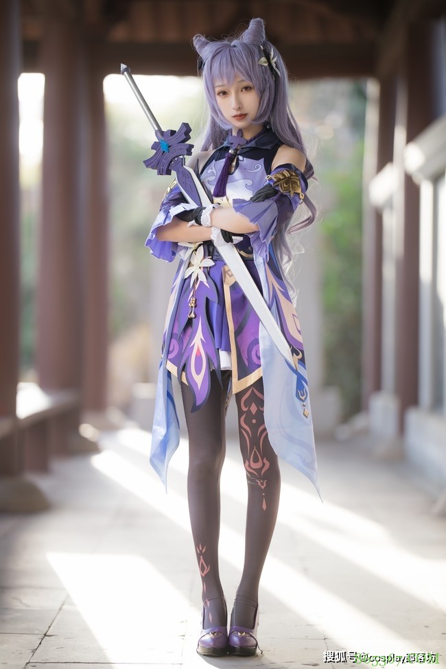 cos：原神刻晴cos正片@破茄，你愿意和我一起见证嘛