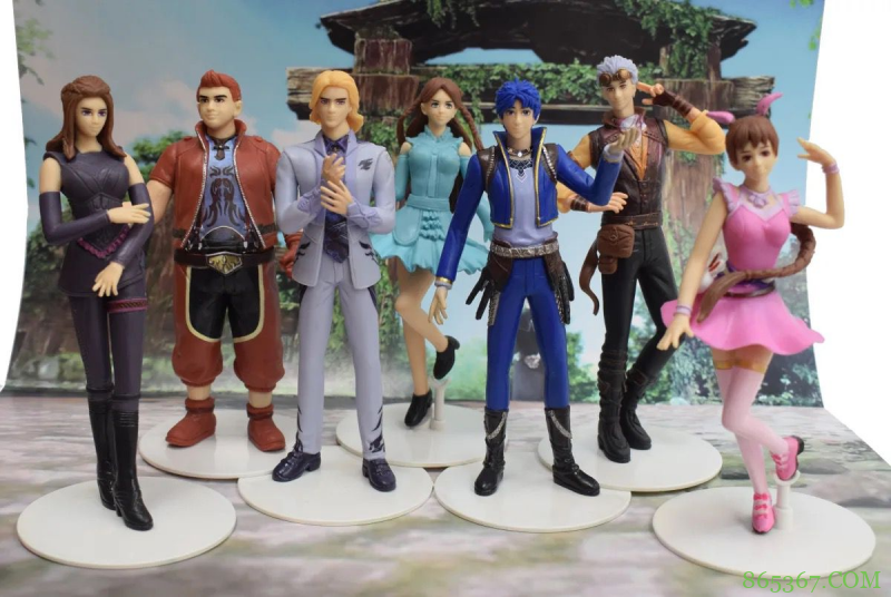 斗罗大陆疑似遭遇山寨？手办画风辣眼睛，网友吐槽：史莱姆七怪？