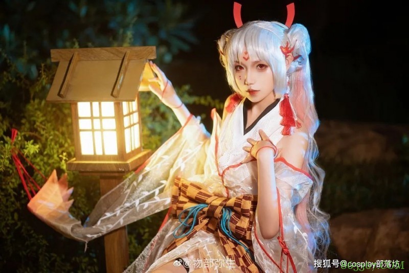 cos：阴阳师不知火魔都绮梦cos正片@物部弥生