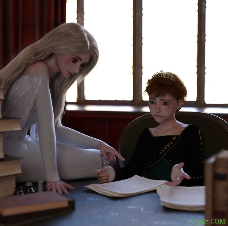 国外大佬创作超酷版艾莎女王,不仅姐姐帅,安娜也超帅的