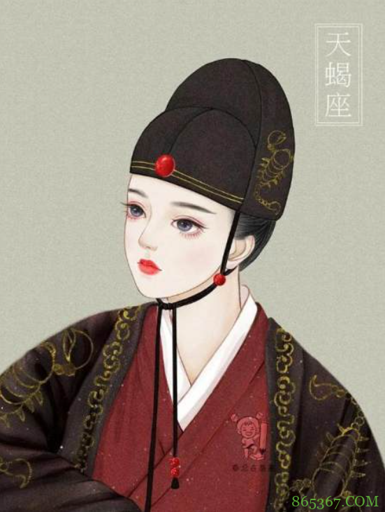 画师将12星座画成古风美少女，天秤座太可爱了，12生肖求安排