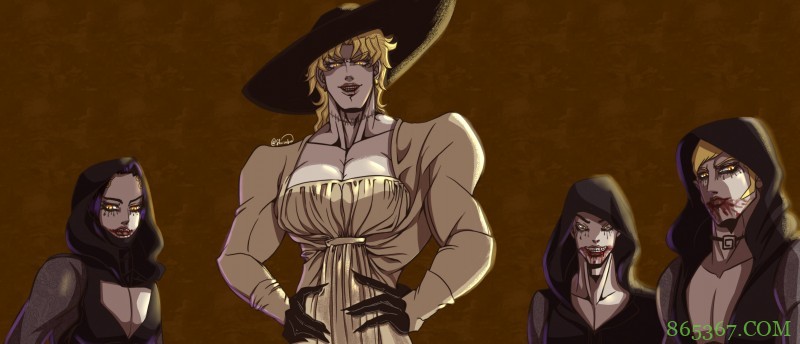 JOJO爱好者吐槽：这个生化危机的吸血鬼夫人好像有哪里不对