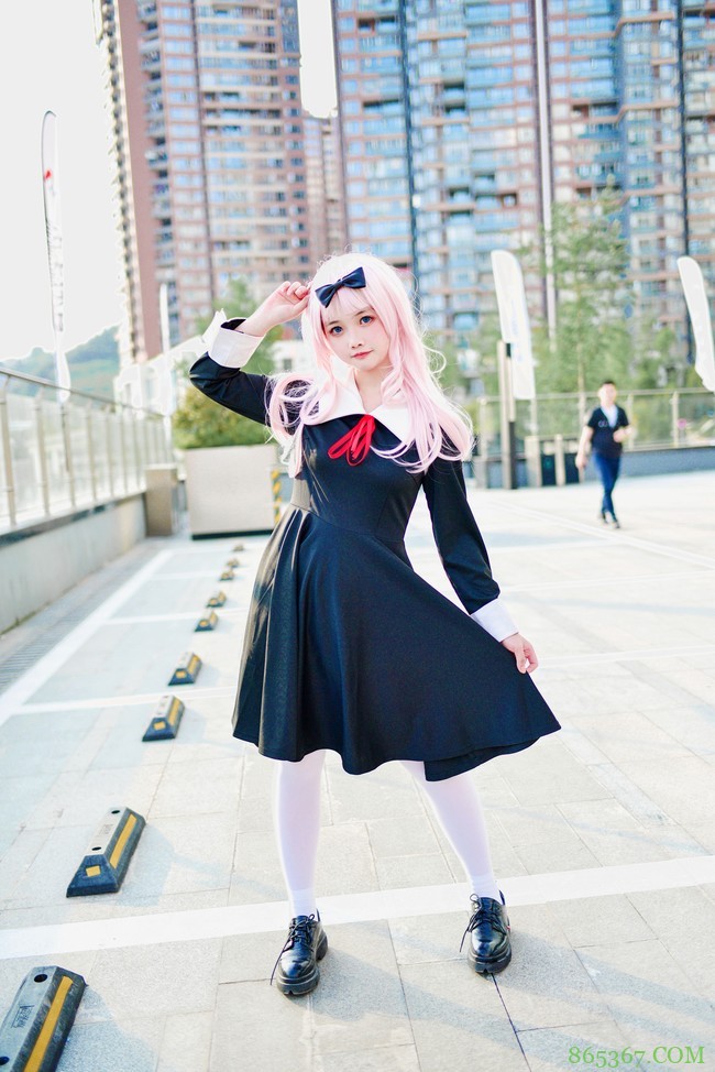 cos：藤原千花场照。