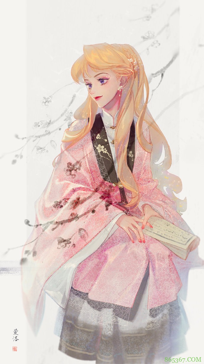 看过太多中国风的迪士尼公主，我最爱这一组，不仅有汉服还有戏服