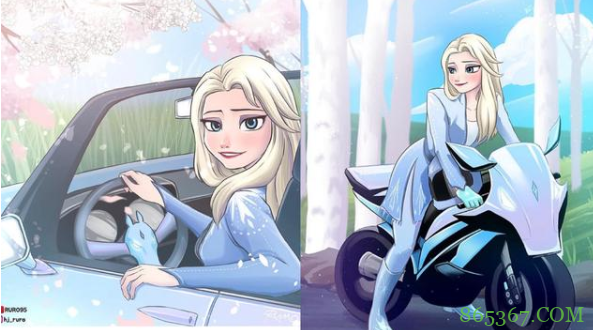 假如冰雪奇缘发生在现代，艾莎女王多半是个女企业家，衣服真好看