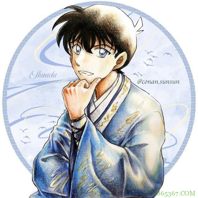 古风版的名侦探柯南太帅了，兰哀都好可爱，脑补一出古装悬疑大戏