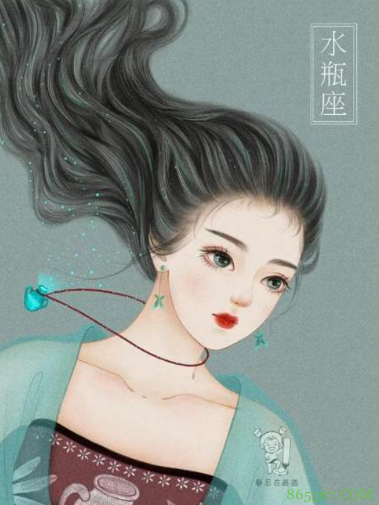 画师将12星座画成古风美少女，天秤座太可爱了，12生肖求安排