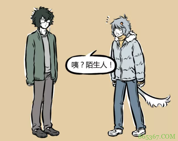 非人哉：哮天面对“陌生人”的态度太好笑，吓得白泽瑟瑟发抖