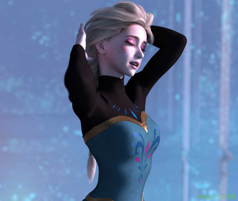 国外大佬创作超酷版艾莎女王,不仅姐姐帅,安娜也超帅的