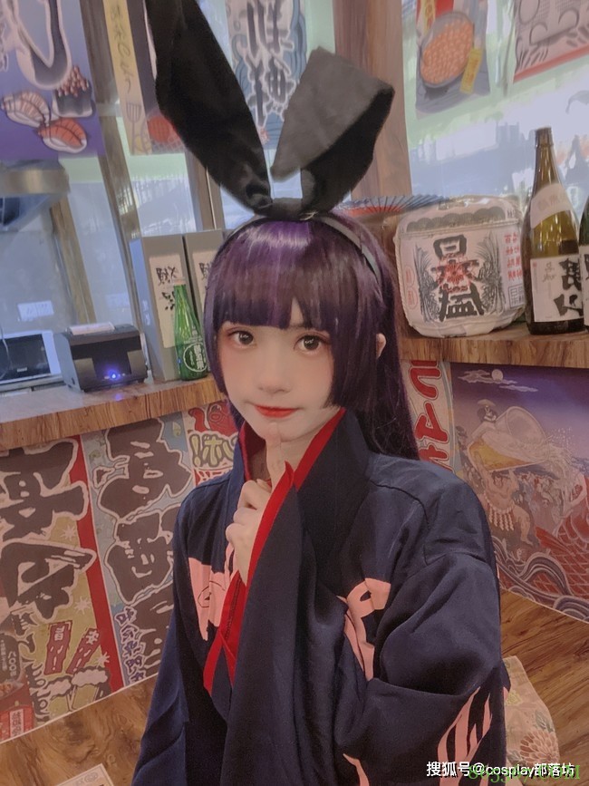 cos：五更琉璃黑猫cos正片@壹七，俺永远的老婆！