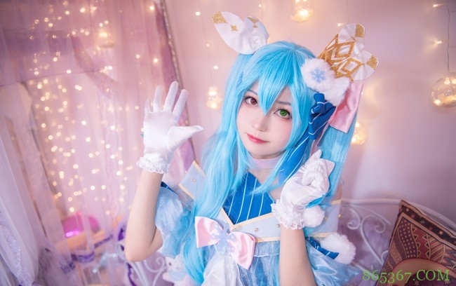 cos：初音未来，冬末MIKU。