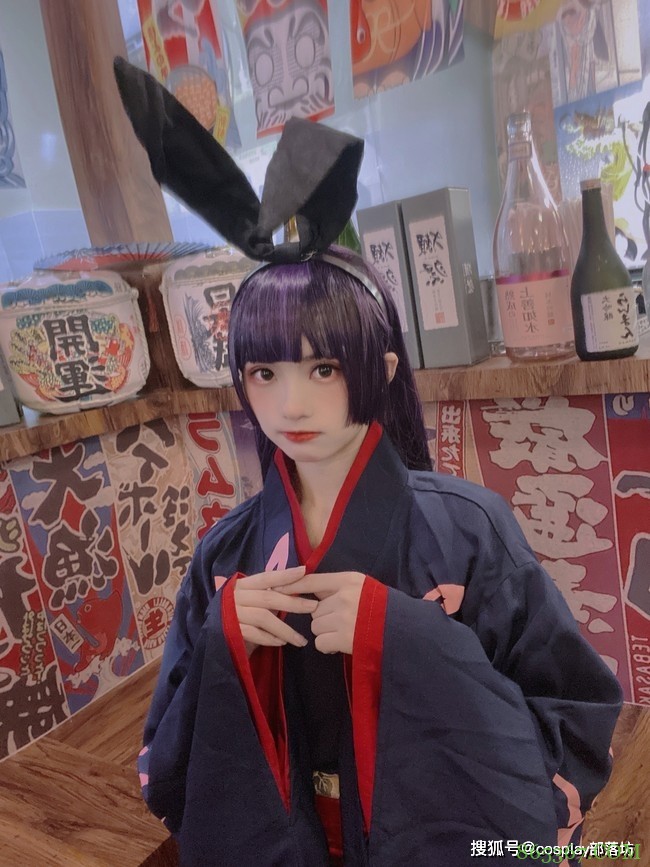 cos：五更琉璃黑猫cos正片@壹七，俺永远的老婆！