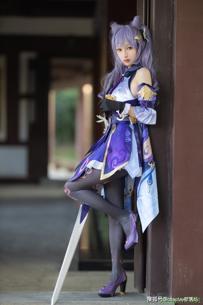 cos：原神刻晴cos正片@破茄，你愿意和我一起见证嘛