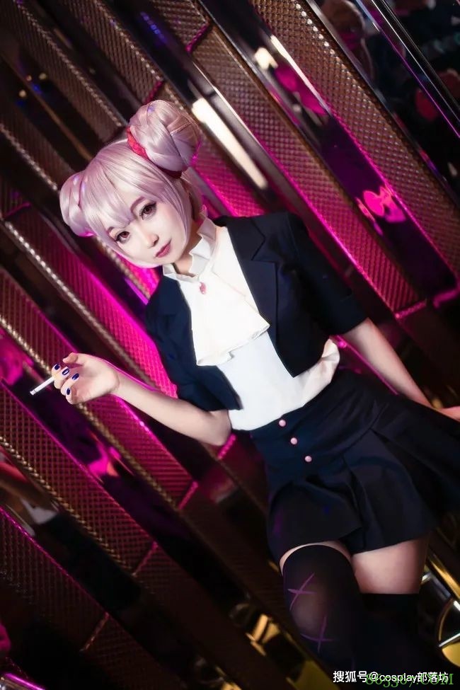 cos：王者荣耀小乔cos正片@蓝er璃