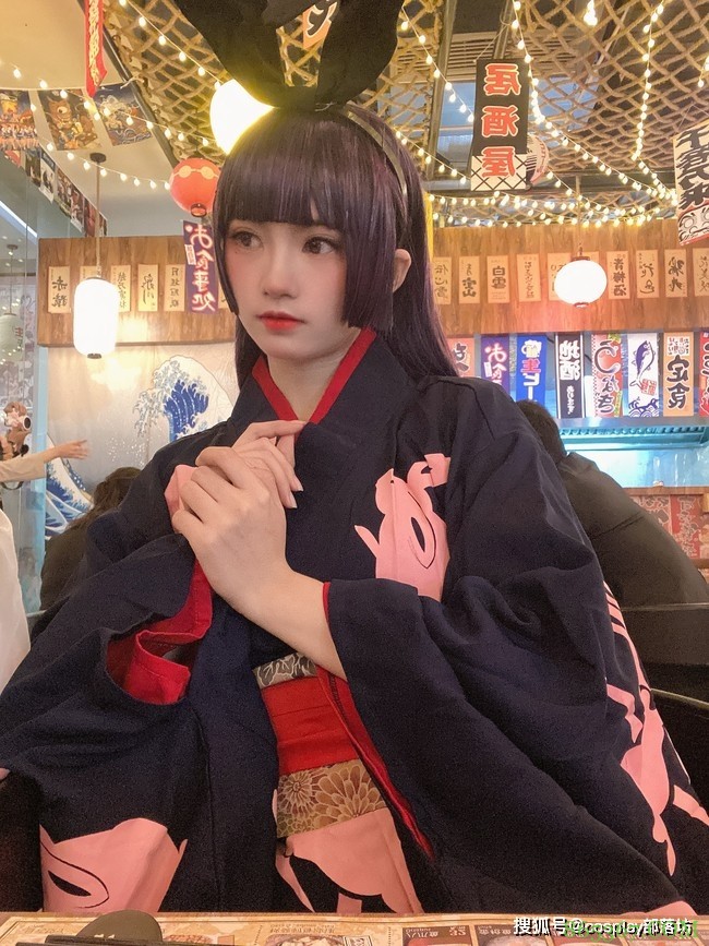 cos：五更琉璃黑猫cos正片@壹七，俺永远的老婆！