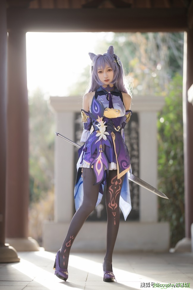 cos：原神刻晴cos正片@破茄，你愿意和我一起见证嘛