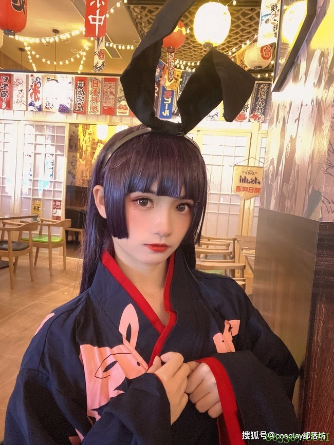 cos：五更琉璃黑猫cos正片@壹七，俺永远的老婆！