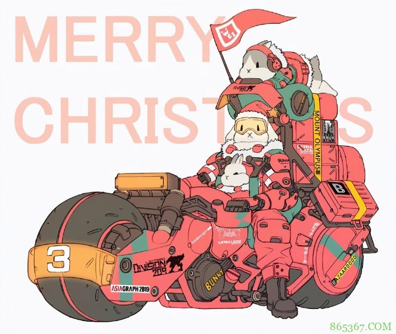 画师笔下全副武装的兔子们,开着坦克驾驶着机甲,猛男就该看这个