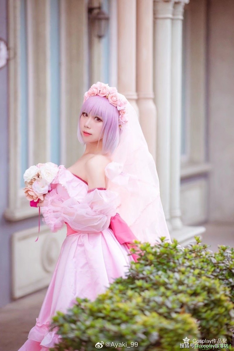 cos：新条茜花嫁cos正片@Ayaki