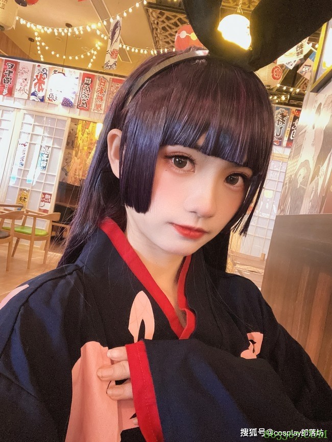 cos：五更琉璃黑猫cos正片@壹七，俺永远的老婆！