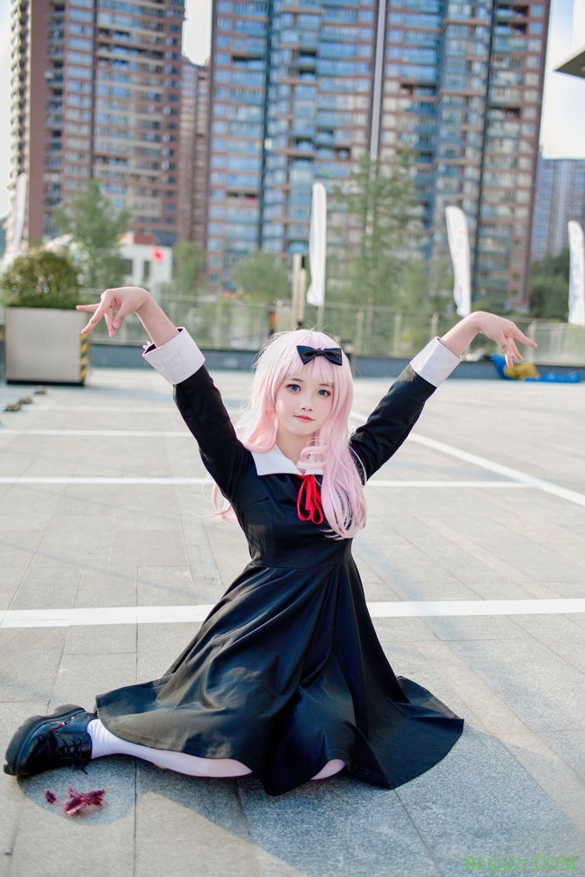 cos：藤原千花场照。