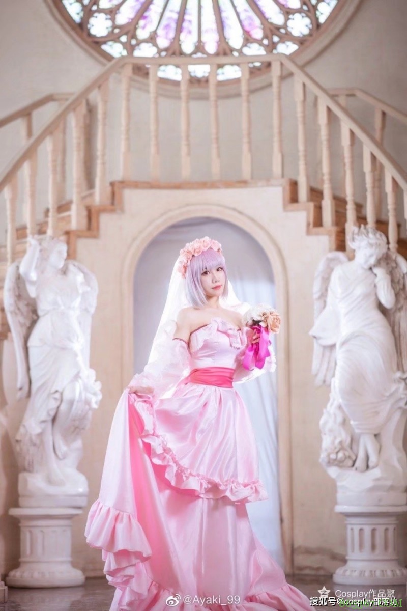 cos：新条茜花嫁cos正片@Ayaki