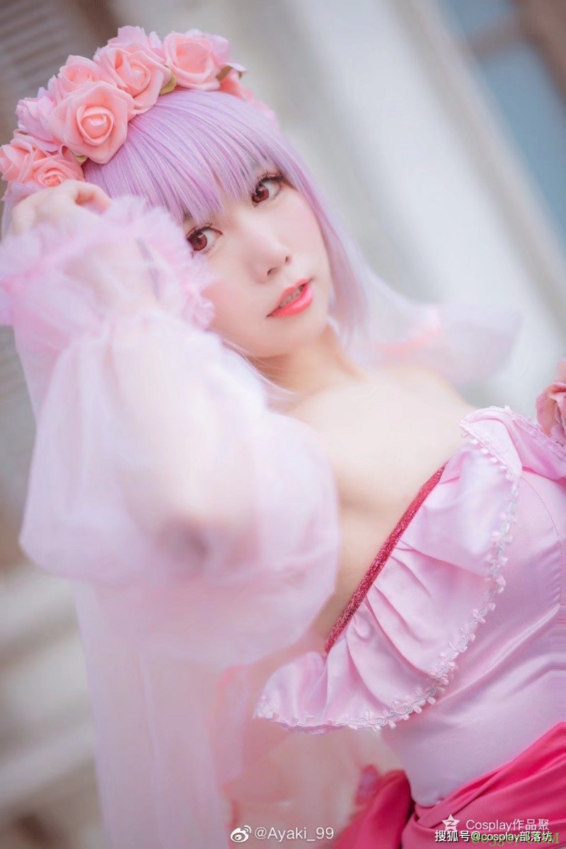 cos：新条茜花嫁cos正片@Ayaki