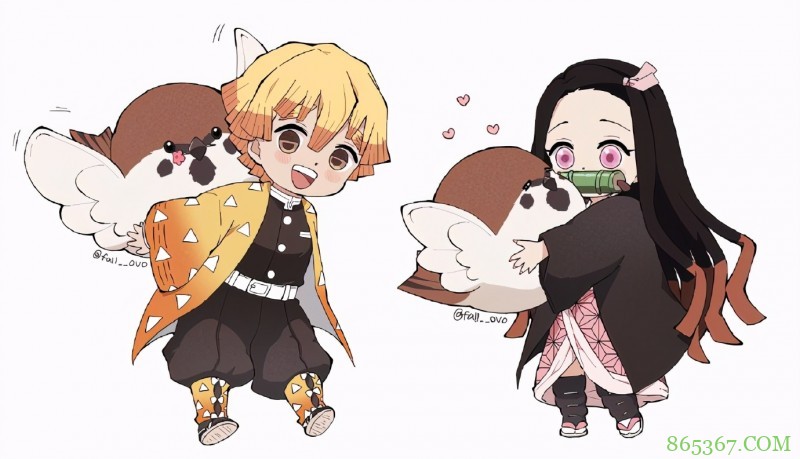 鬼灭之刃:善逸祢豆子太会秀恩爱了!COS白雪公主,还一起逛街