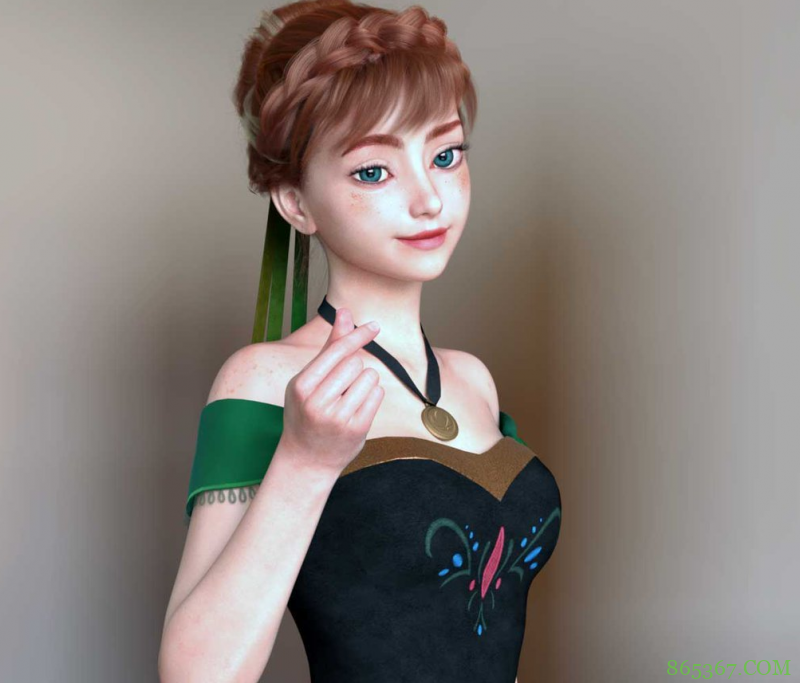 国外大佬创作超酷版艾莎女王,不仅姐姐帅,安娜也超帅的