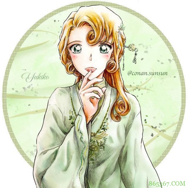 古风版的名侦探柯南太帅了，兰哀都好可爱，脑补一出古装悬疑大戏