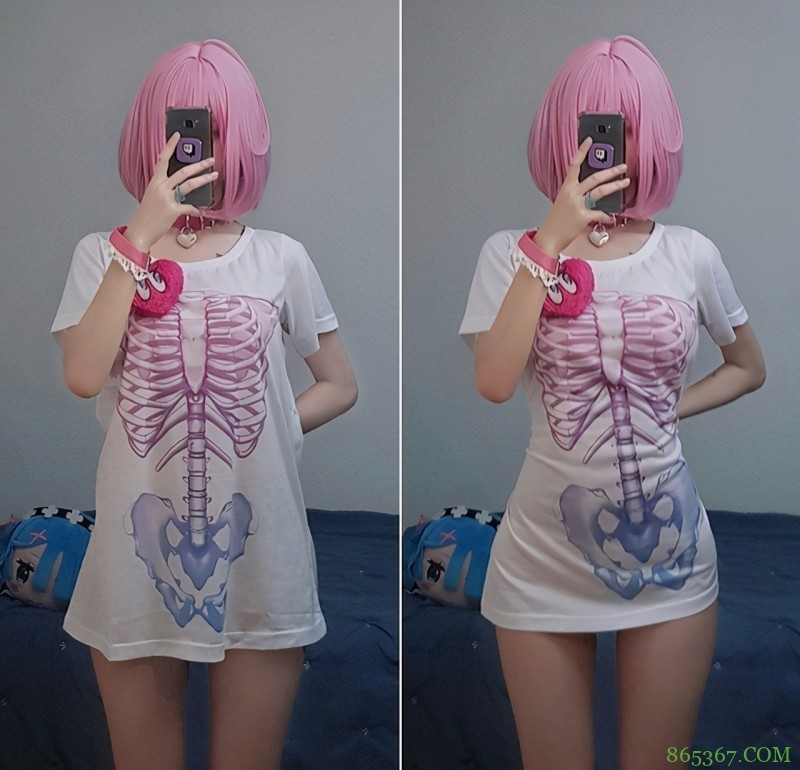 日本画师把自己画进二次元,本以为是画得好,原来是本来就长这样