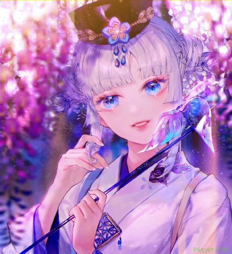 画师笔下的短发双马尾妹子太可爱了，先收藏一波