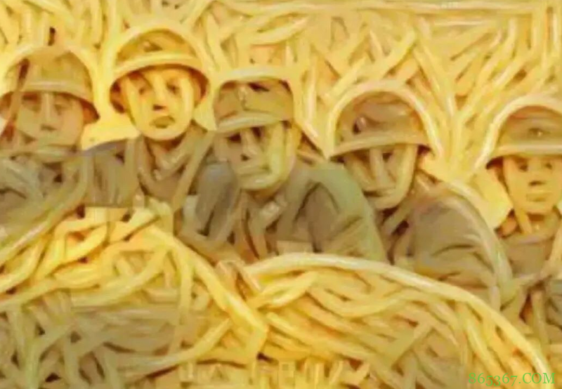 面条被人做成动漫角色,真有人这么闲干这事?其实都是靠的高科技