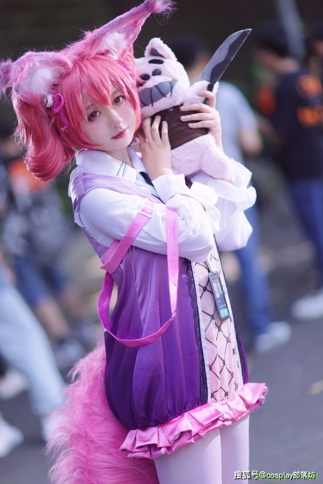 cos：明日方舟巫恋cos正片@：秋笙