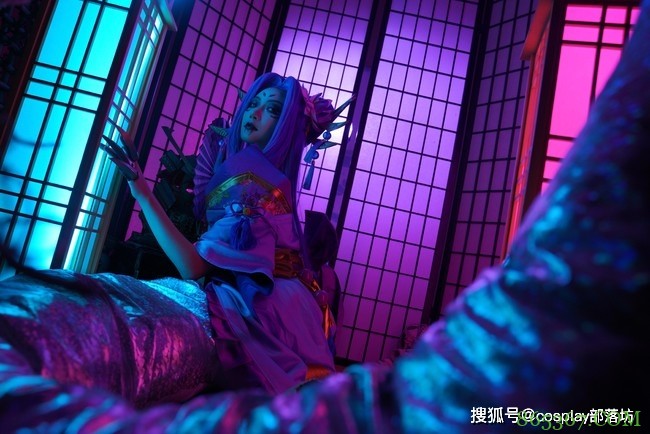 cos：英雄联盟灵魂莲华蛇女cos正片@Mitsuki