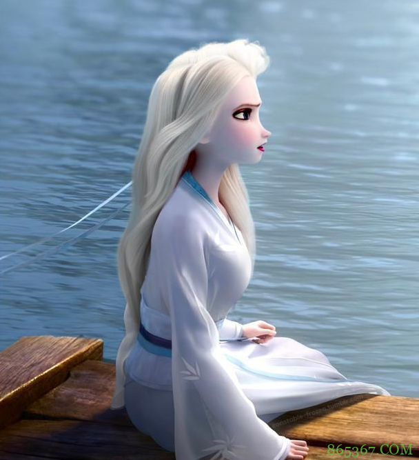 艾莎女王又换衣服啦,汉服、和服、韩服、旗袍都给她安排上了