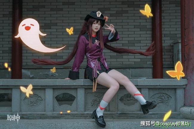 cos:原神胡桃cos正片@孤毒饮茶