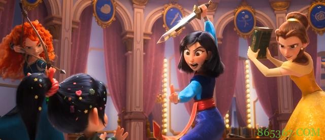 迪士尼公主们的战斗力如何?艾莎女王魔法强大,木兰也是身经百战
