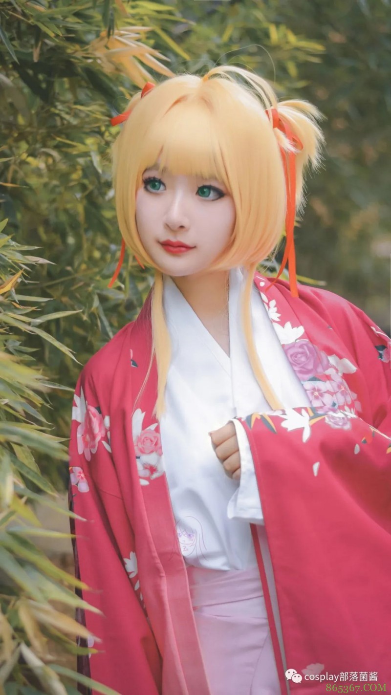 cos:百变小樱和服cos正片@小玉胖丁
